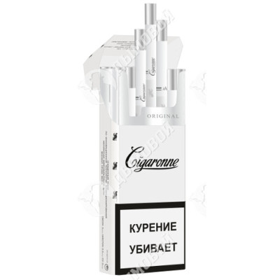 Сигареты Cigaronne Super Slims White